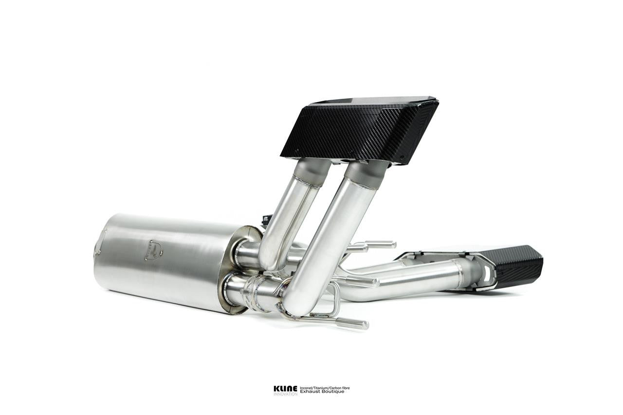Kline Mercedes G63 AMG W464 Valvetronic Rear Section (Carbon Fibre Tips) Inconel 625