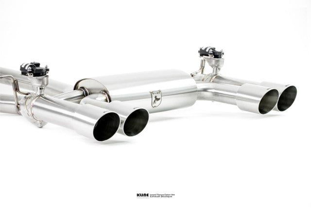 Kline BMW M4 Valvetronic Cat-Back System Stainless Steel