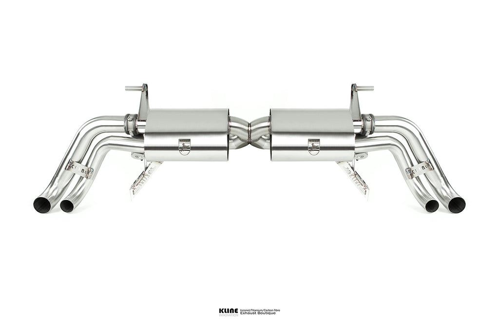 Kline Audi R8 ST V10 Exhaust System (ROUND TIPS)
