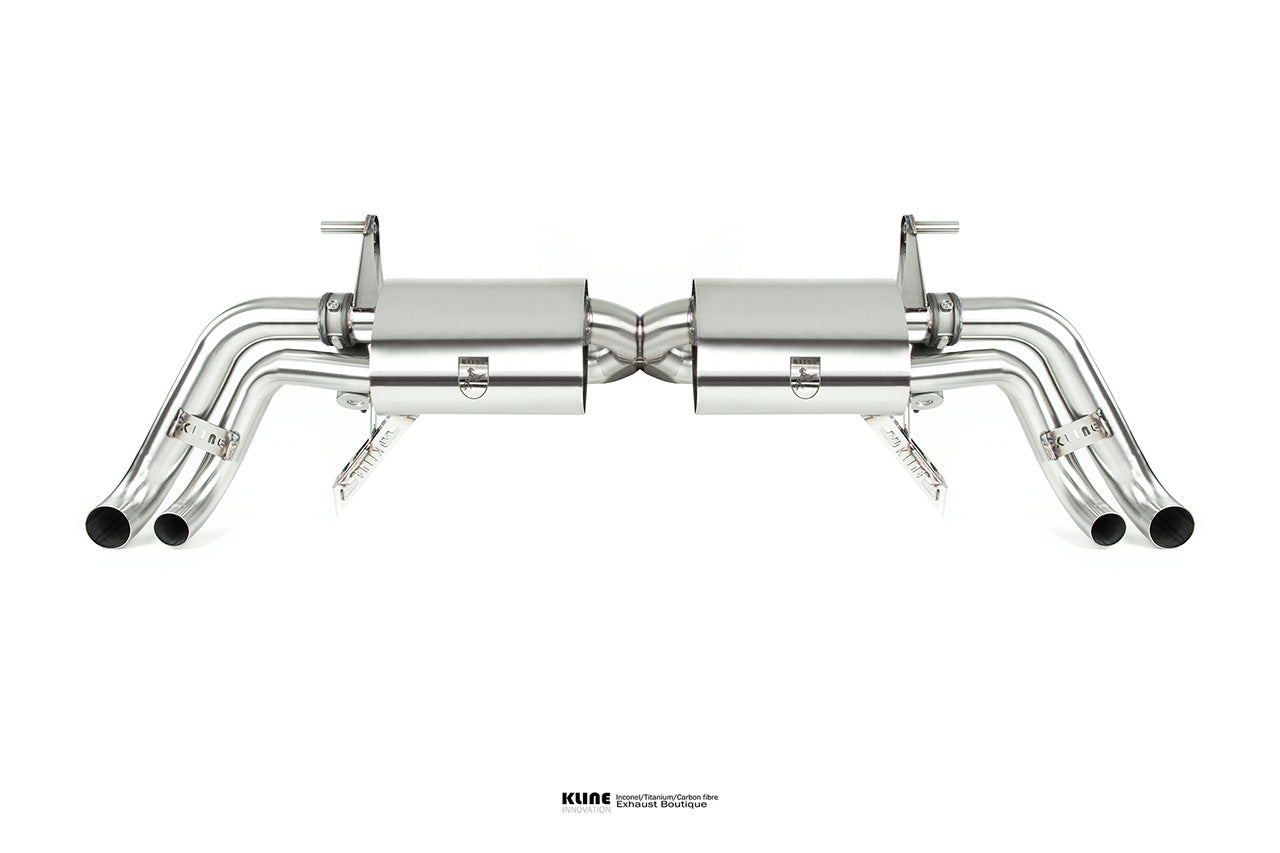 Kline Audi R8 ST V10 Exhaust System (ROUND TIPS)