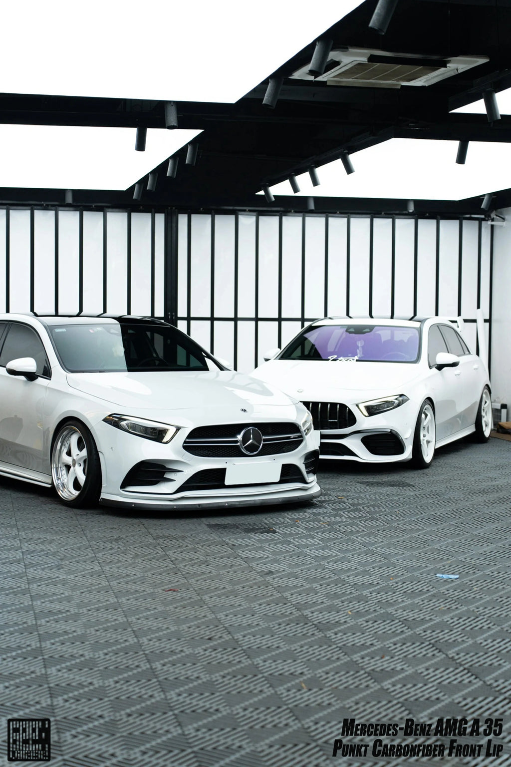 Geex Village Punkt Style Front Lip for Mercedes-Benz A-Class W177