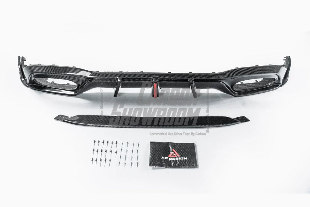 ArmorExtend AE Rear Diffuser for Mercedes-Benz W177 A220 / A35 / A45 Carbon Fiber