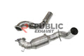 Republic Exhaust 200 CELL Downpipe for Mercedes-Benz A35 W177/V177 (2019-On) Stainless Steel