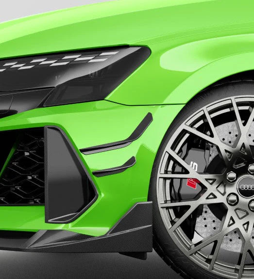 SOOQOO USA Front Canards for Audi RS3 8Y.5 Facelift (2025+