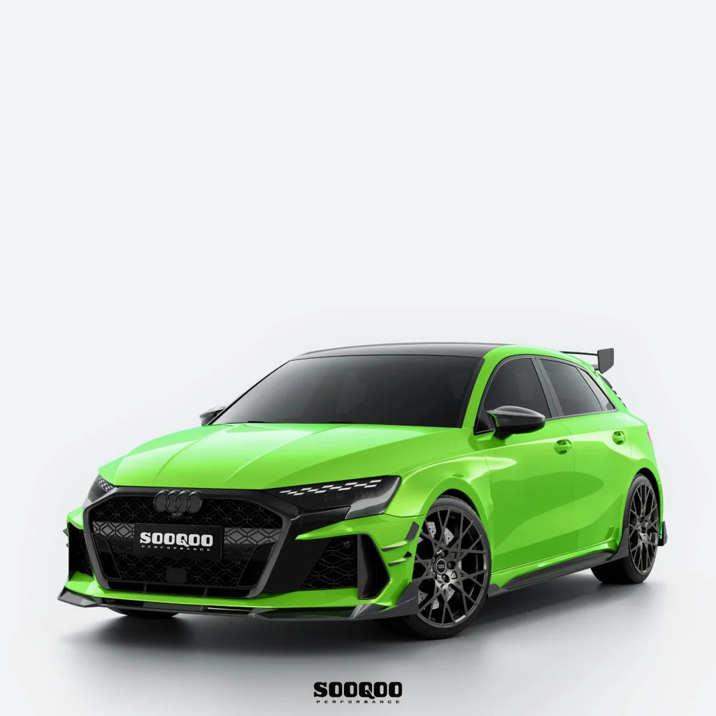 SOOQOO USA Side Skirts for Audi RS3 8Y.5 Facelift (2025+)