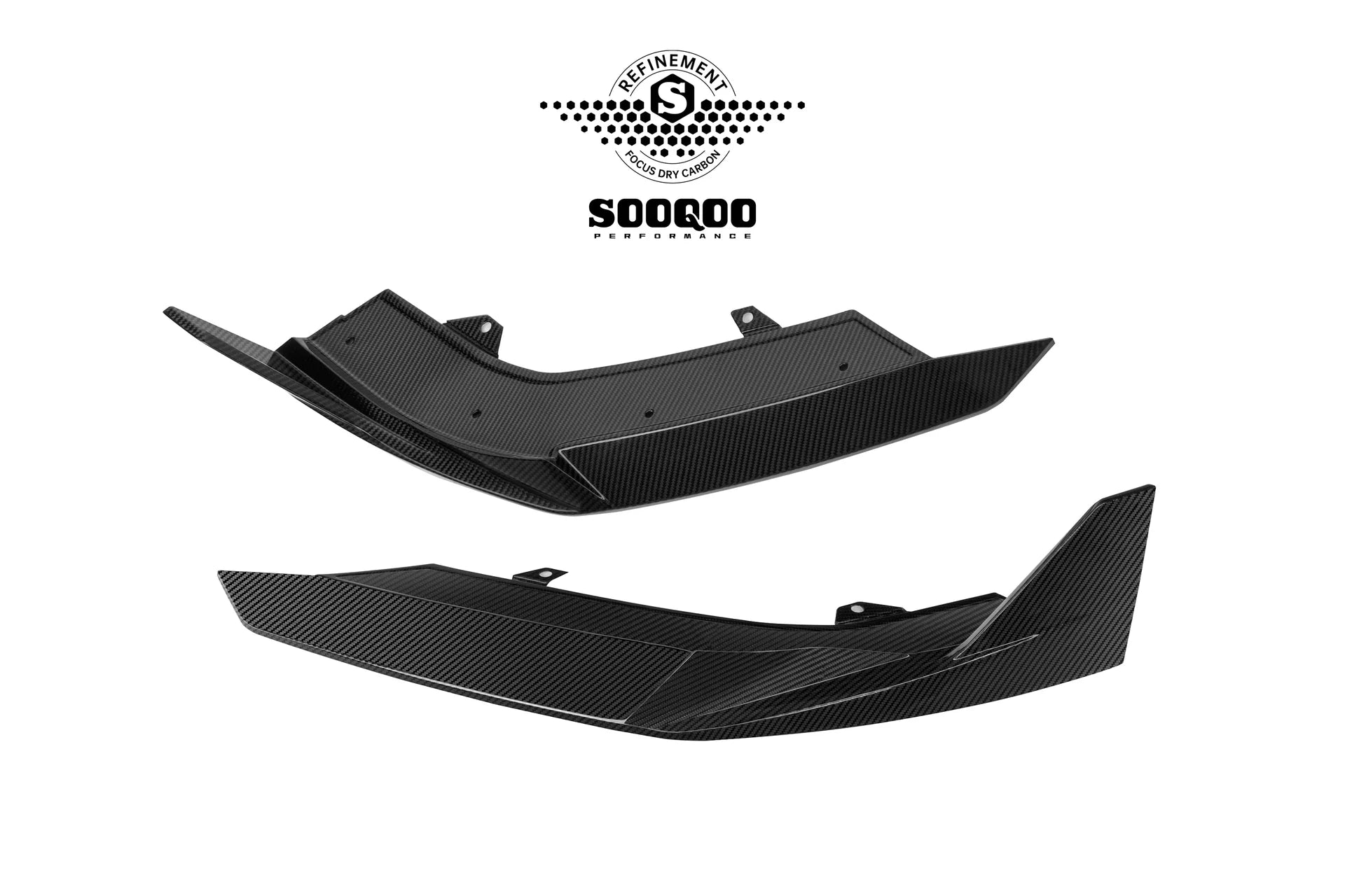 SOOQOO USA V1 Style Front Lip for Audi RS3 8Y.5 Facelift (2025+)