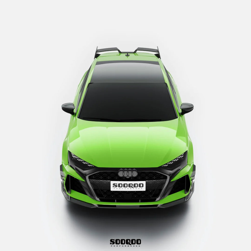 SOOQOO USA V1 Style Front Lip for Audi RS3 8Y.5 Facelift (2025+)