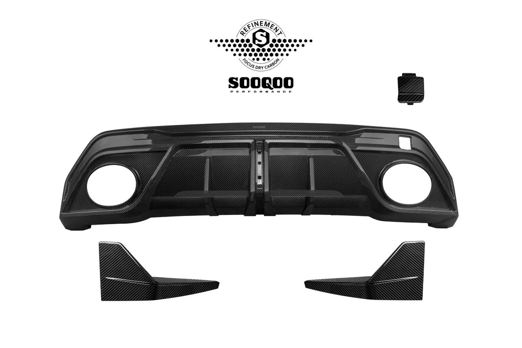 SOOQOO USA Rear Diffuser for Audi RS3 8Y.5 Facelift (2025+)