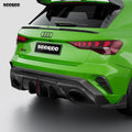 SOOQOO USA Rear Diffuser for Audi RS3 8Y.5 Facelift (2025+)