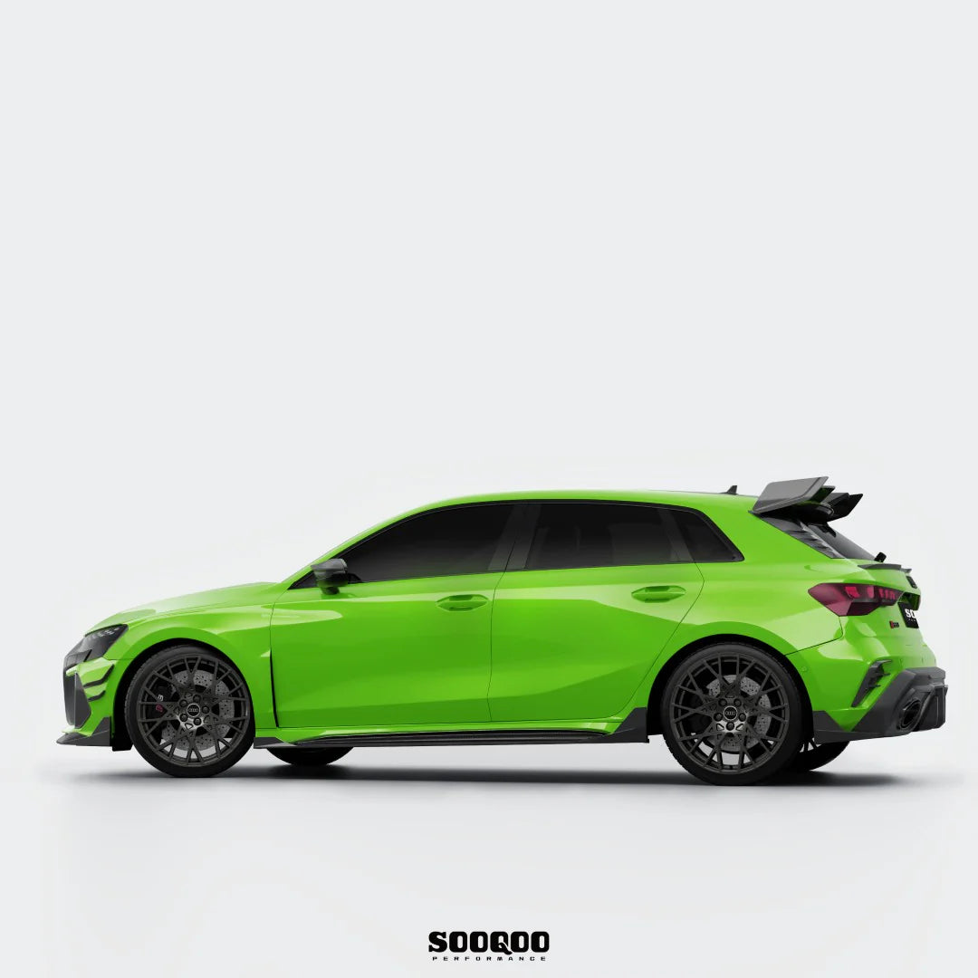 SOOQOO USA Rear Roof Spoiler for Audi RS3 8Y / 8Y.5 Hatchback (2021+)