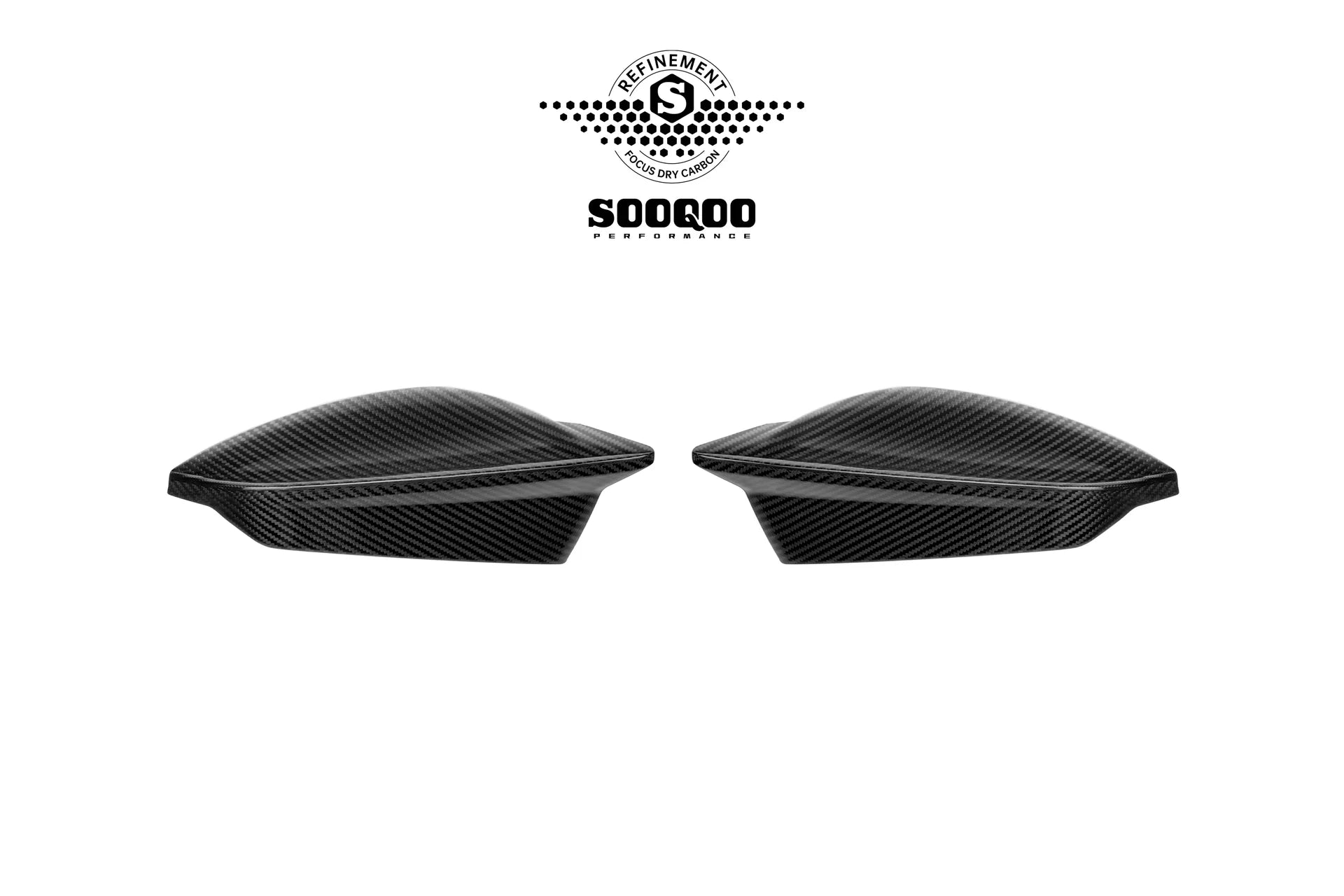 SOOQOO USA Lane Keep Assist Mirror Caps for Audi RS3 8Y / 8Y.5 (2021+)