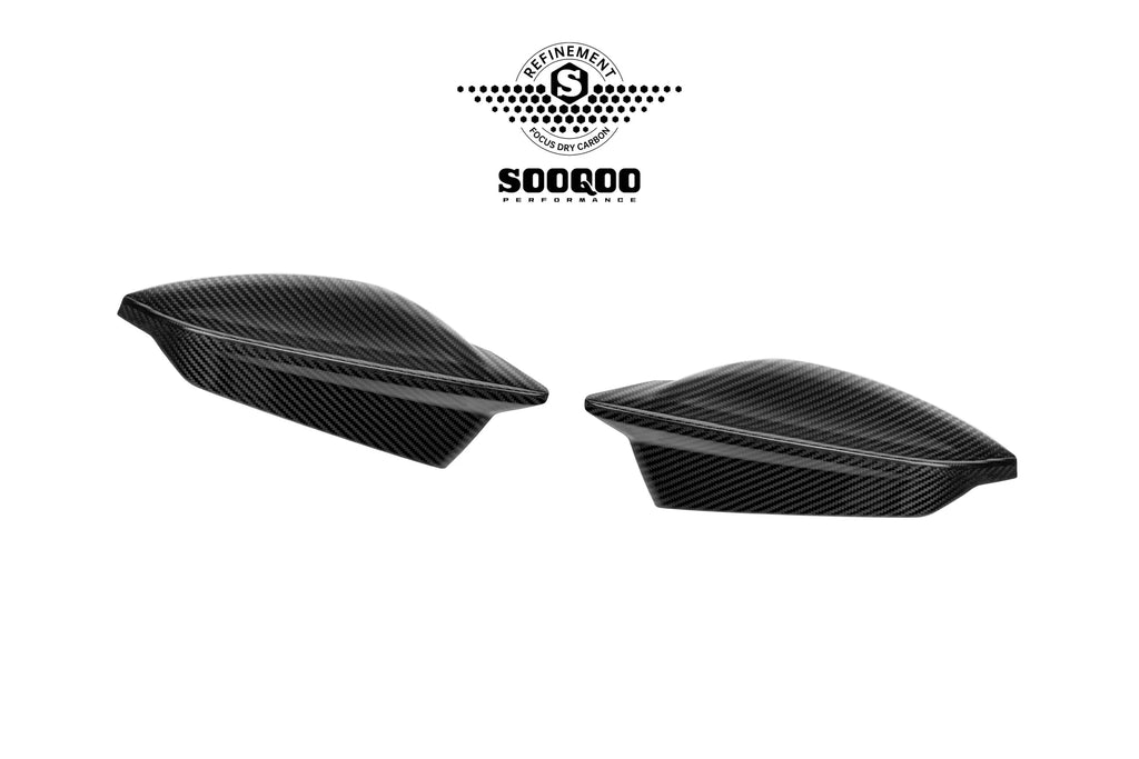 SOOQOO USA Lane Keep Assist Mirror Caps for Audi RS3 8Y / 8Y.5 (2021+)
