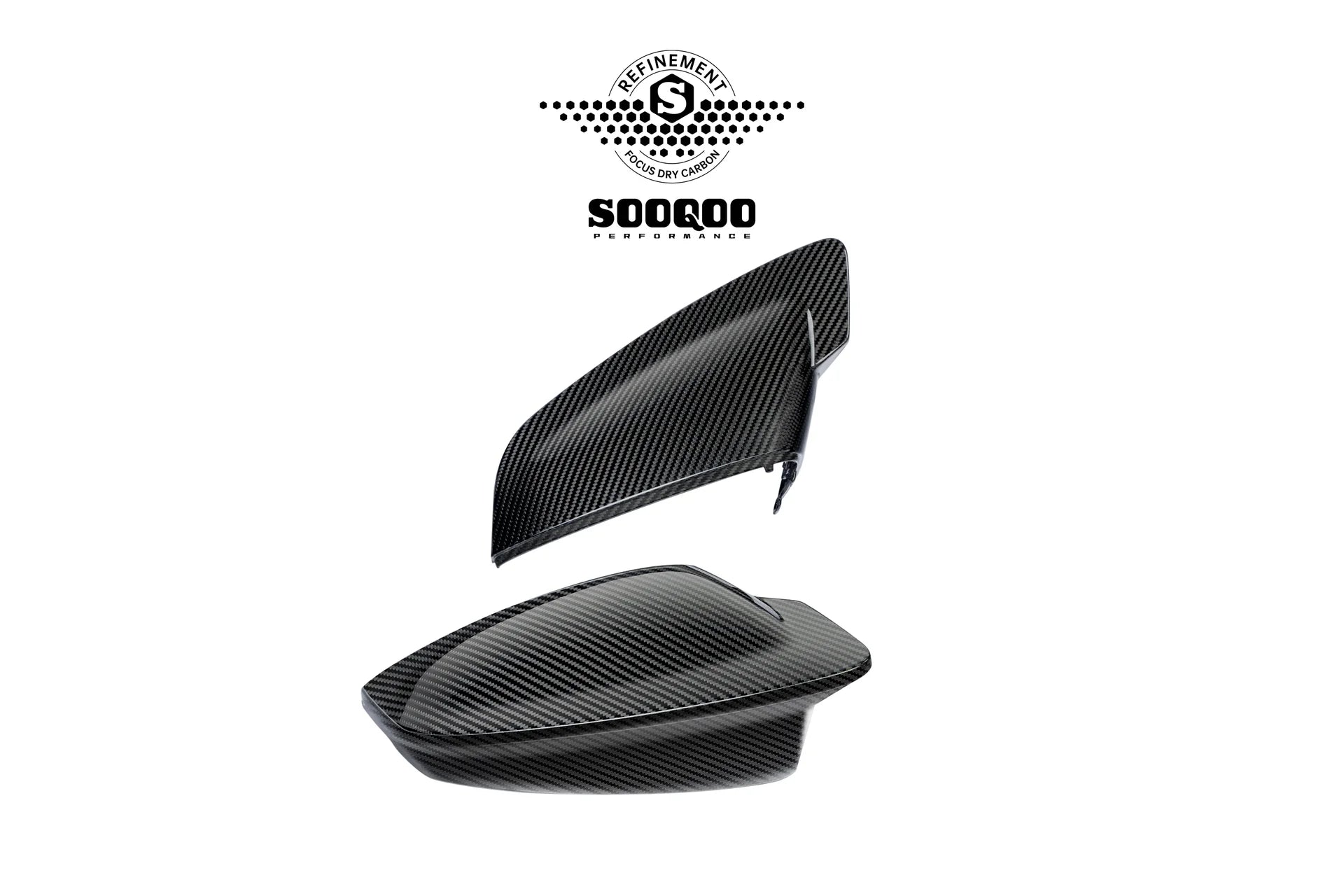 SOOQOO USA Lane Keep Assist Mirror Caps for Audi RS3 8Y / 8Y.5 (2021+)