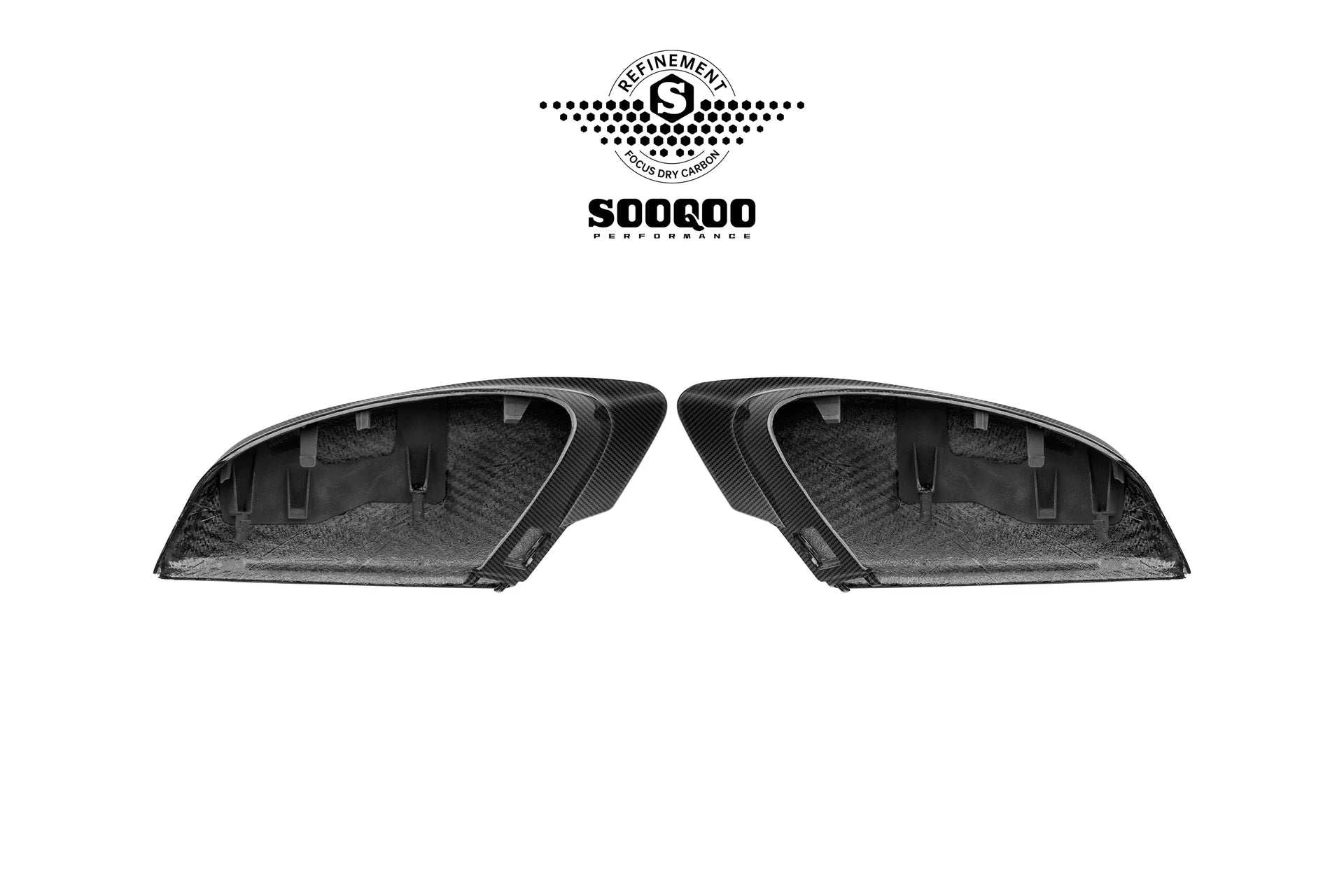 SOOQOO USA Lane Keep Assist Mirror Caps for Audi RS3 8Y / 8Y.5 (2021+)