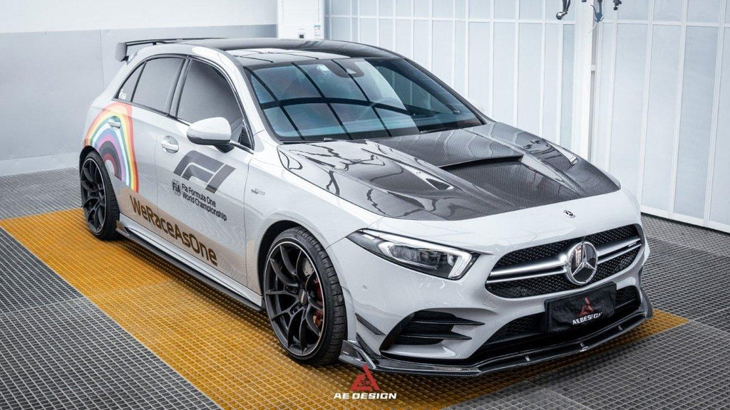 ArmorExtend AE Carbon Fiber Hood for Mercedes-Benz CLA45 / CLA35 / A45 / A35 (W177/C118/X118)