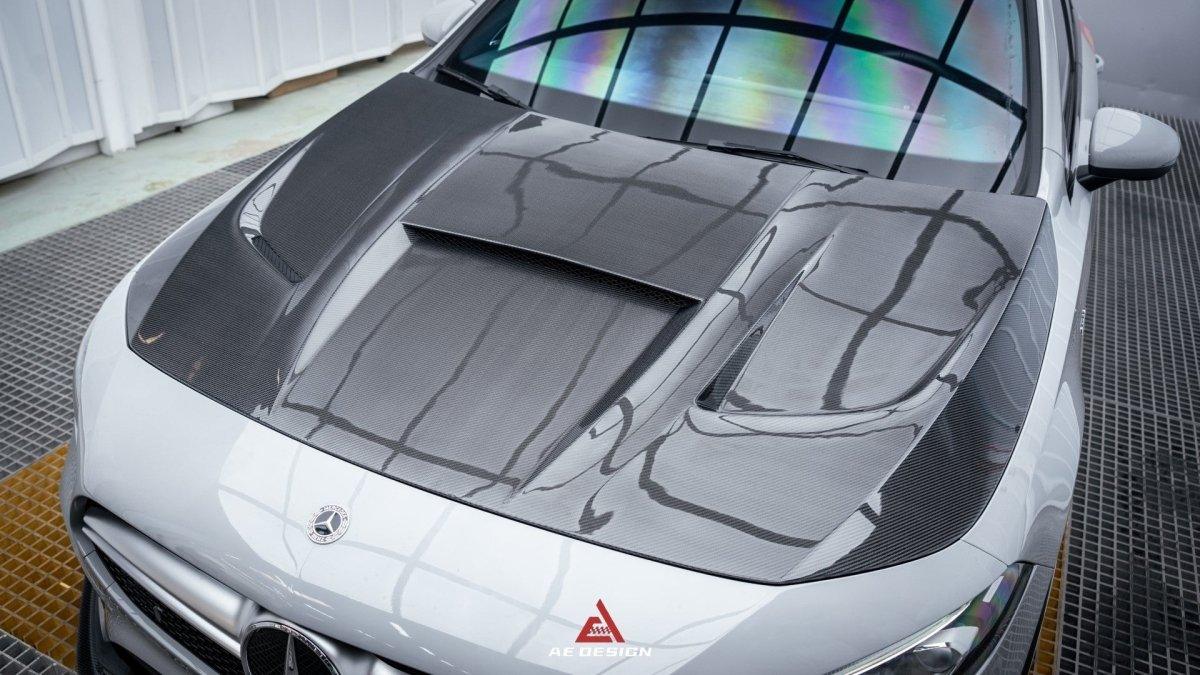 ArmorExtend AE Carbon Fiber Hood for Mercedes-Benz CLA45 / CLA35 / A45 / A35 (W177/C118/X118)