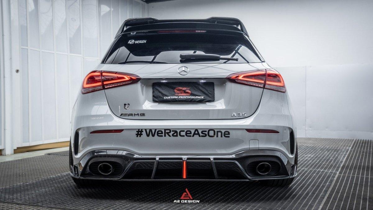 ArmorExtend AE Rear Diffuser for Mercedes-Benz W177 A220 / A35 / A45 Carbon Fiber