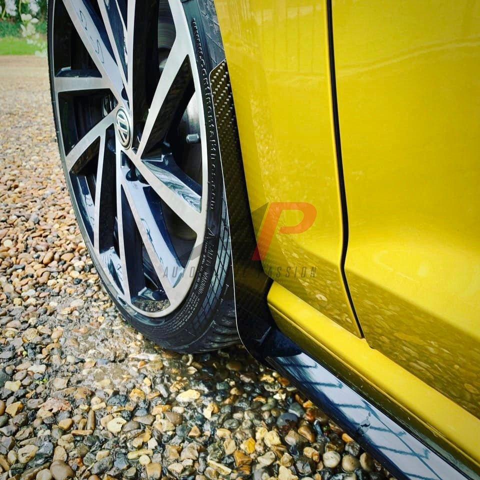 VW MK7/MK7.5 GTI/Golf R Carbon Fibre Arch Guards (Mud Flaps)