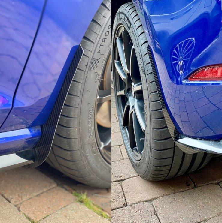 VW MK7/MK7.5 GTI/Golf R Carbon Fibre Arch Guards (Mud Flaps)