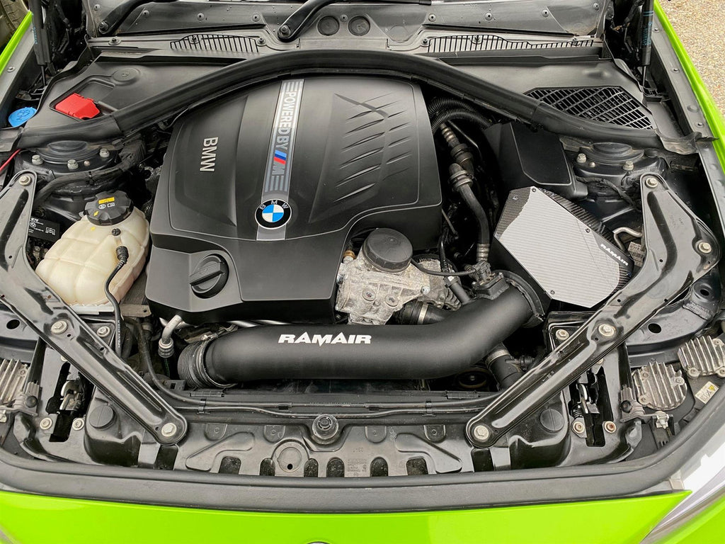 Ramair Performance Foam Induction Kit with Carbon Lid for BMW 135i / 235i / M2 N55