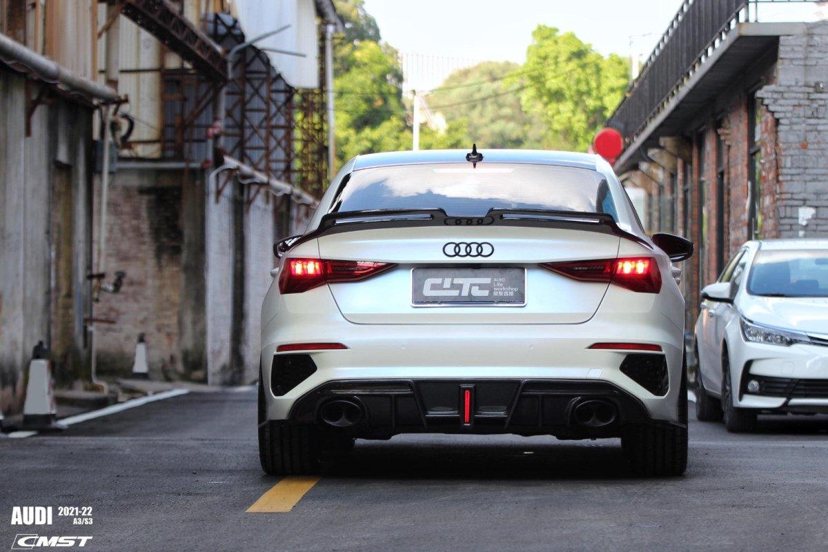 CMST Tuning Rear Spoiler for Audi RS3 / S3 / A3 8Y & 8Y.5 Sedan (Carbon Fiber)
