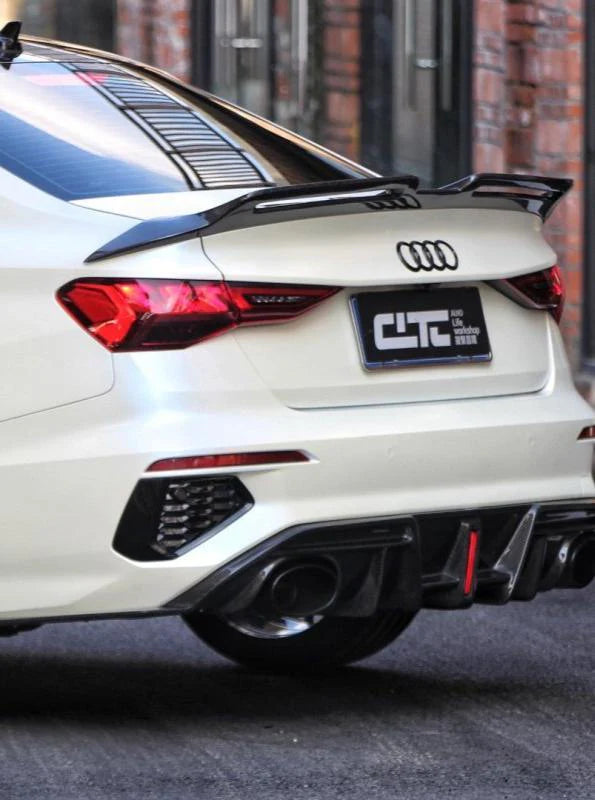 CMST Tuning Rear Spoiler for Audi RS3 / S3 / A3 8Y & 8Y.5 Sedan (Carbon Fiber)