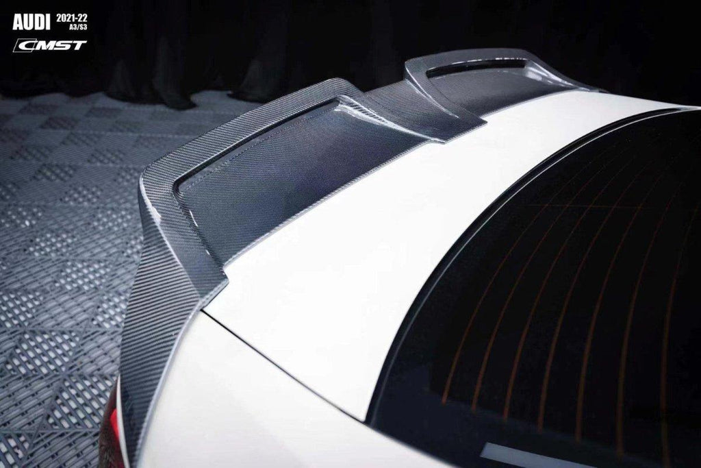 CMST Tuning Rear Spoiler for Audi RS3 / S3 / A3 8Y & 8Y.5 Sedan (Carbon Fiber)