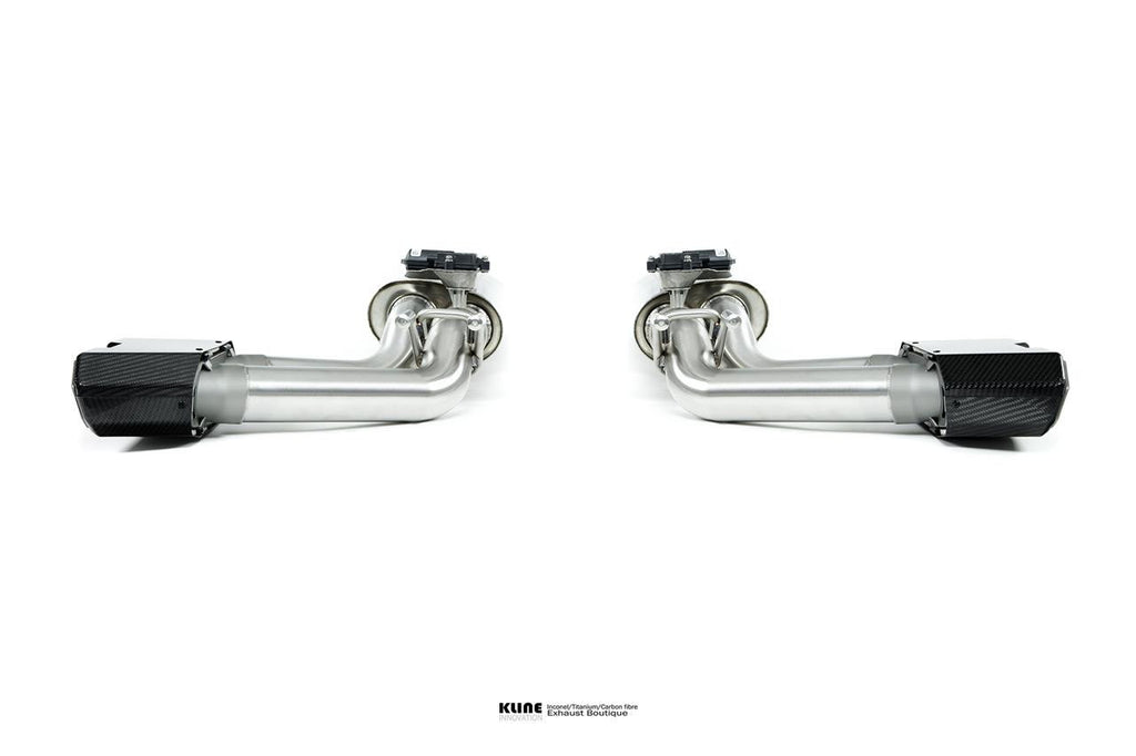Kline Mercedes G63 AMG W464 Valvetronic Rear Section (Carbon Fibre Tips) Inconel 625