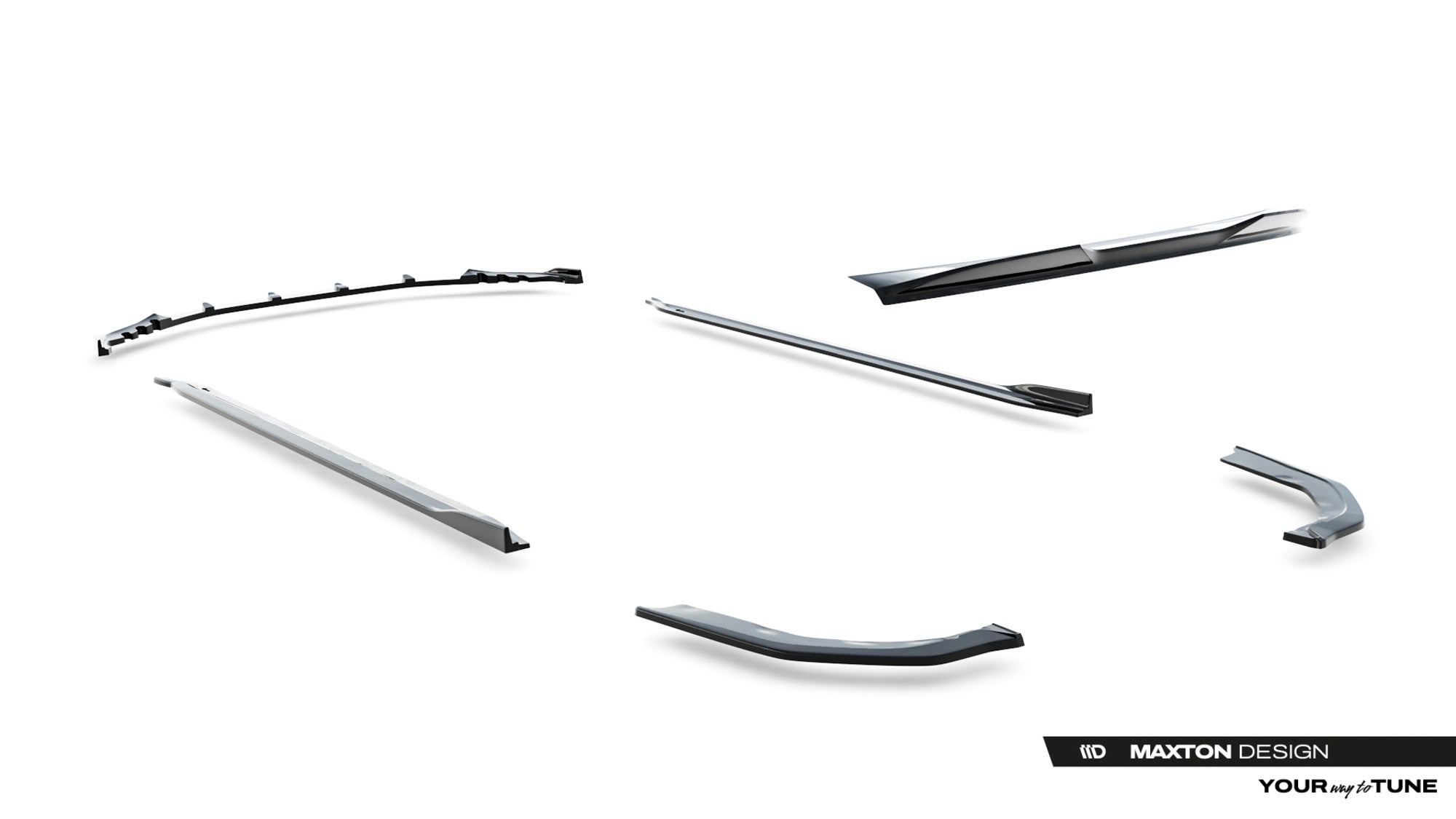 Set of Splitters BMW M3 Sedan G80