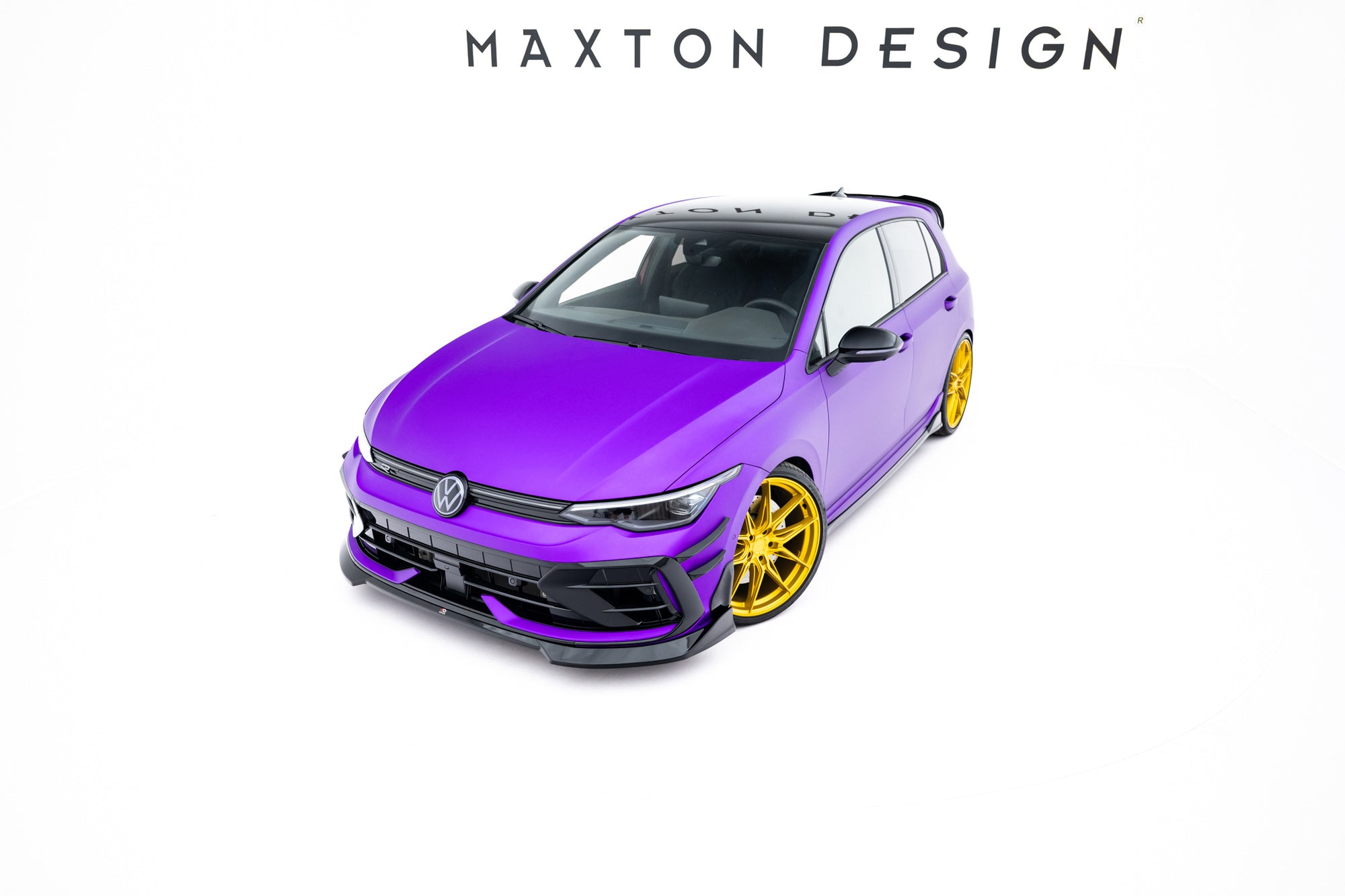 Set of Splitters V.6 Volkswagen Golf R Hatchback Mk8 Facelift