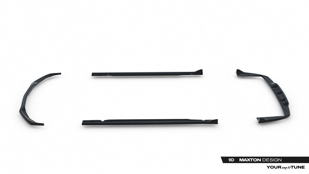 Set of Splitters Mercedes-AMG C63 Sedan / Estate W205 / S205