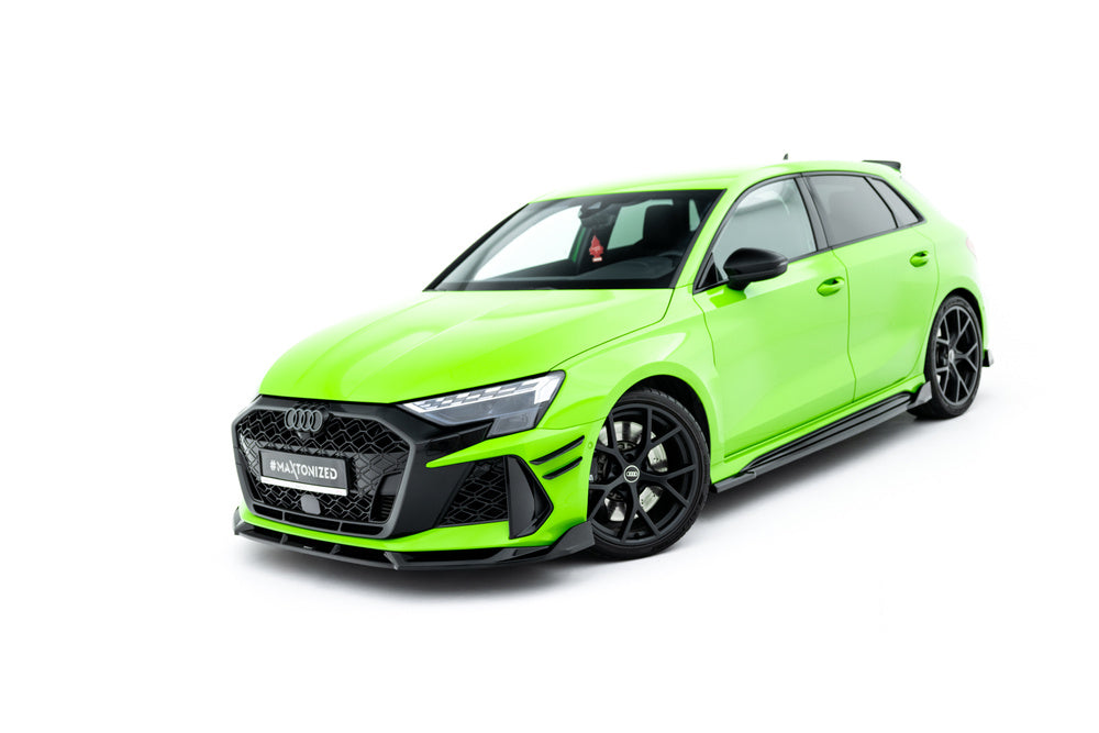 Set of Splitters V.2 Audi RS3 Sportback 8Y Facelift