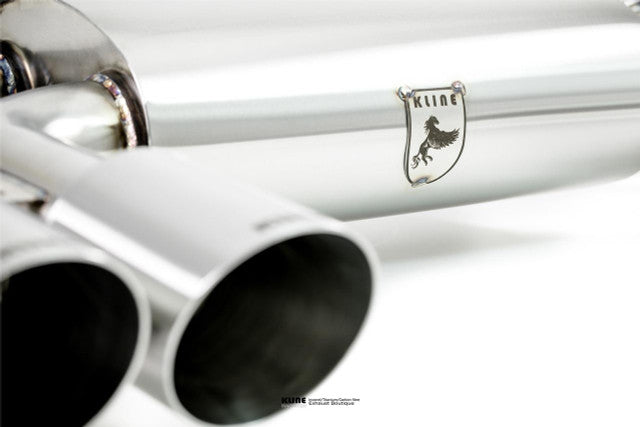 Kline BMW M4 Valvetronic Cat-Back System Stainless Steel