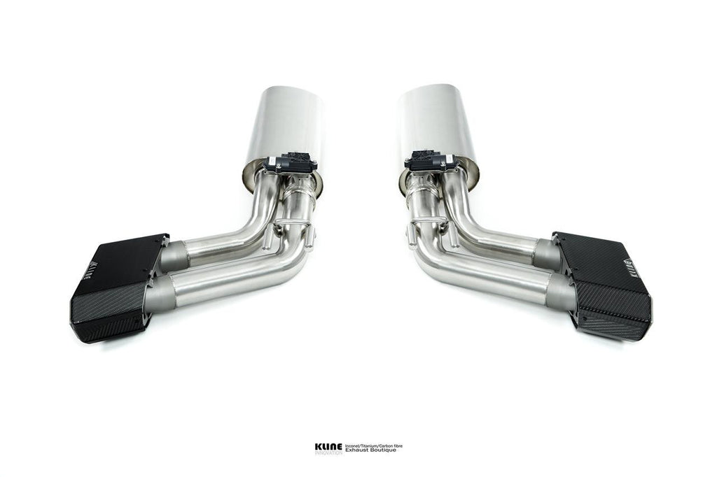 Kline Mercedes G63 AMG W464 Valvetronic Rear Section (Carbon Fibre Tips) Inconel 625