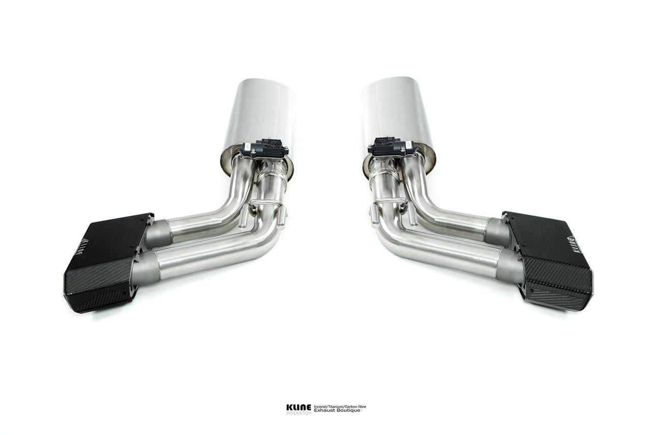 Kline Mercedes G63 AMG W464 Valvetronic Rear Section (Carbon Fibre Tips) Inconel 625