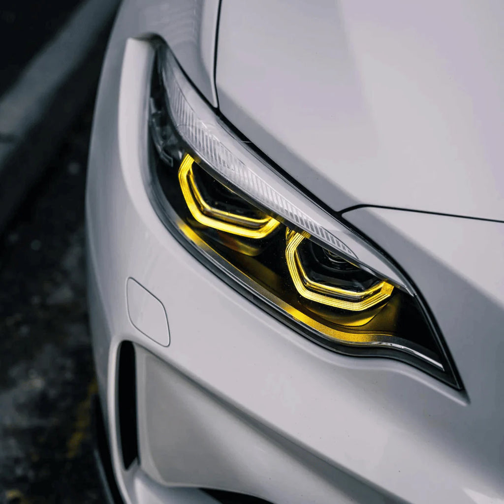 BMW F87/F22 LCI Yellow DRL Modules (18–20)
