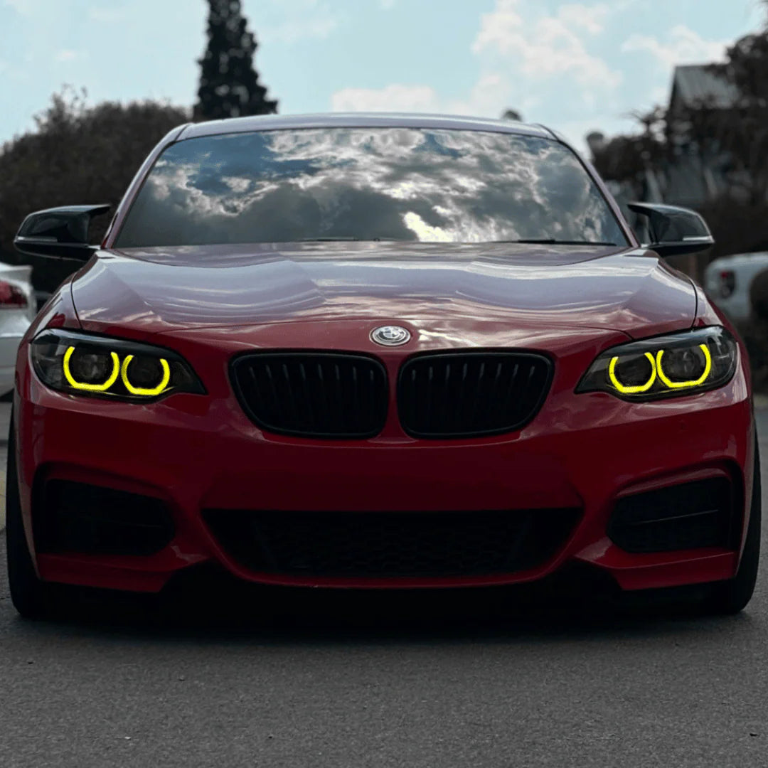 BMW F87/F22 LCI Yellow DRL Modules (18–20)