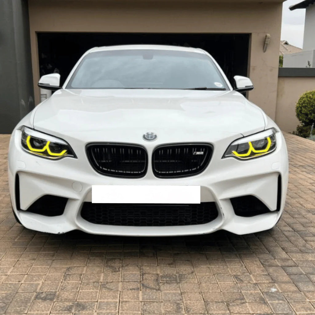 BMW F87/F22 LCI Yellow DRL Modules (18–20)