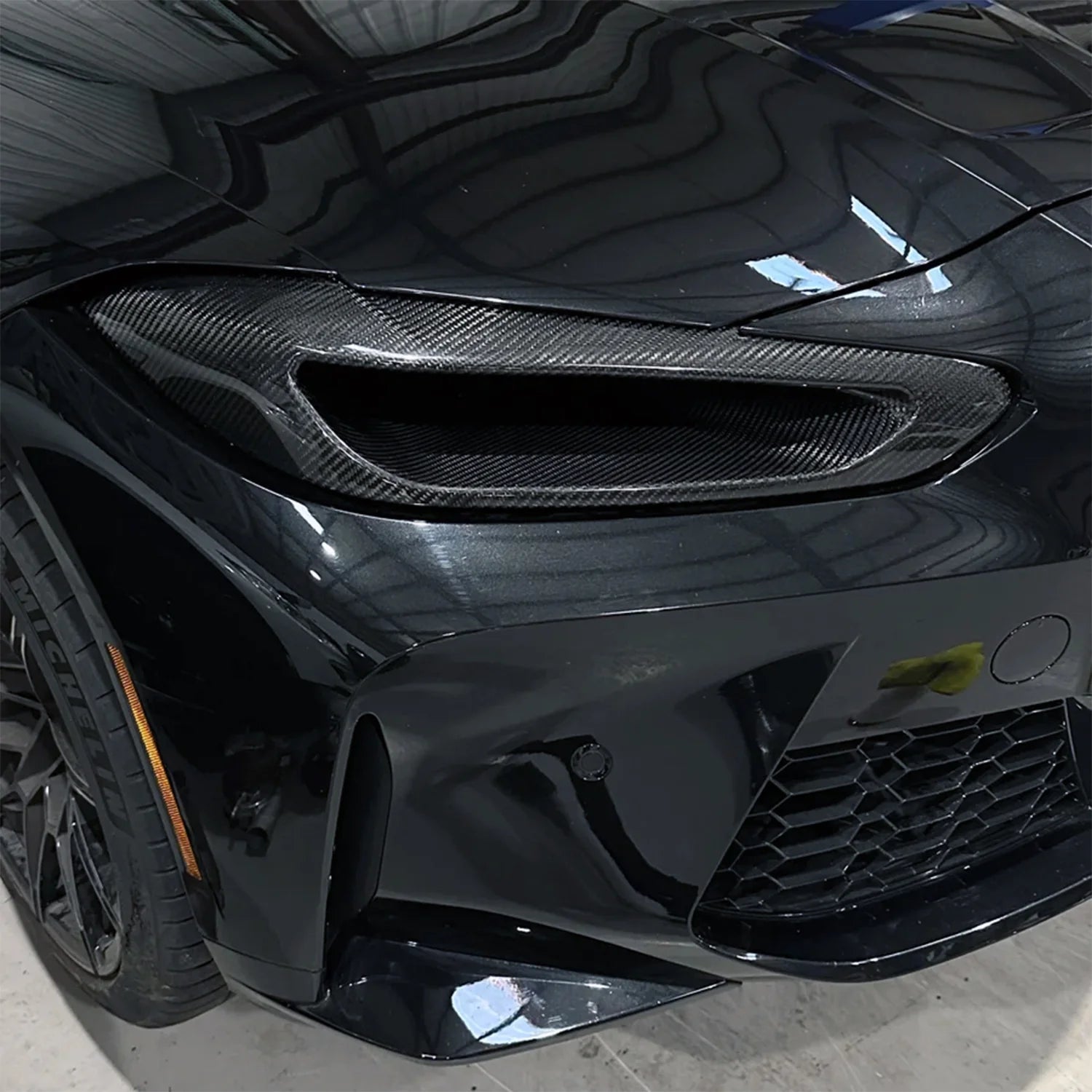 G80/G82 Pre-Preg Carbon Headlight Delete