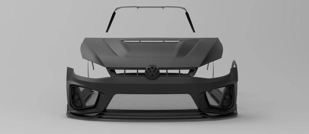 Robot Craftsman Front Lip & Front Bumper