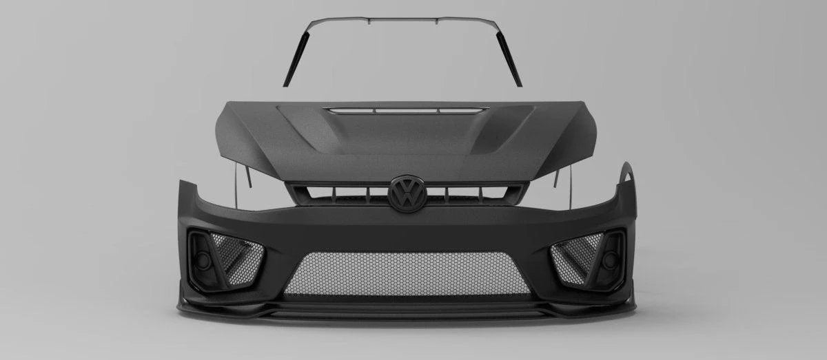 Robot Craftsman Front Lip & Front Bumper