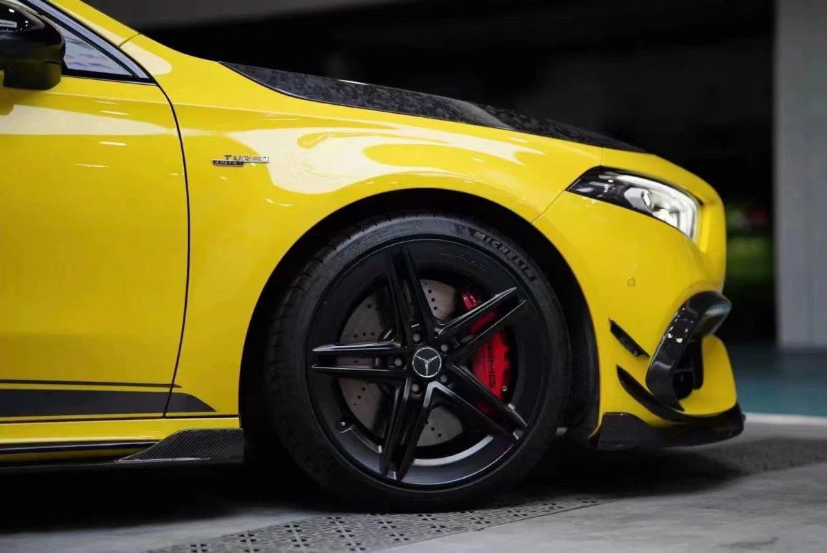 TAKD Carbon Side Skirts for Mercedes-Benz W177 A-Class (A220 / A35 / A45)