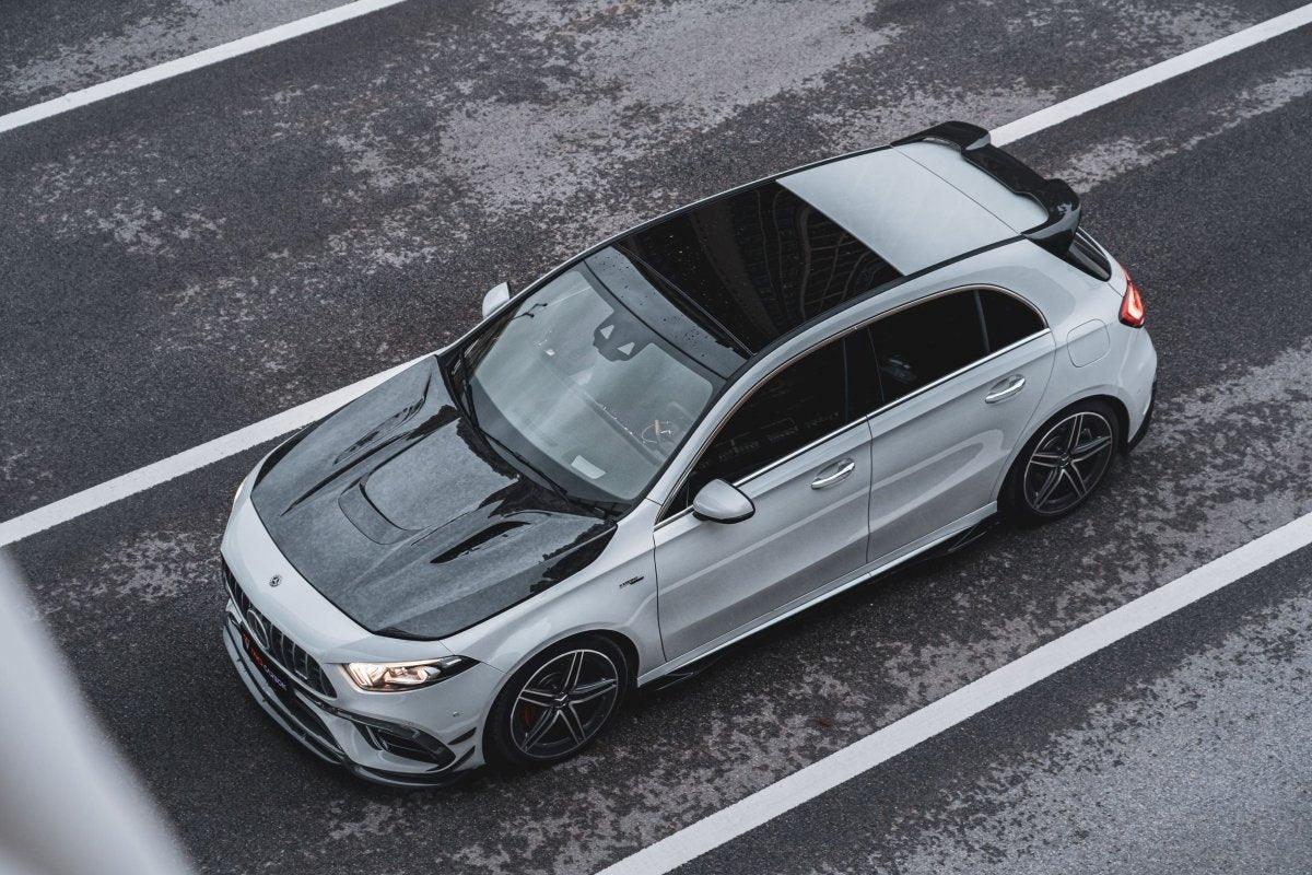 TAKD Carbon Side Skirts for Mercedes-Benz W177 A-Class (A220 / A35 / A45)